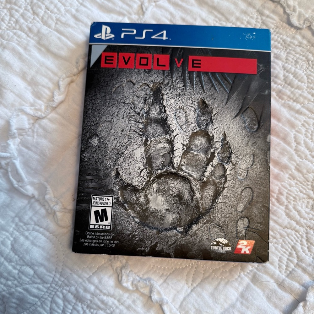 PS4 Evolve Video Game
